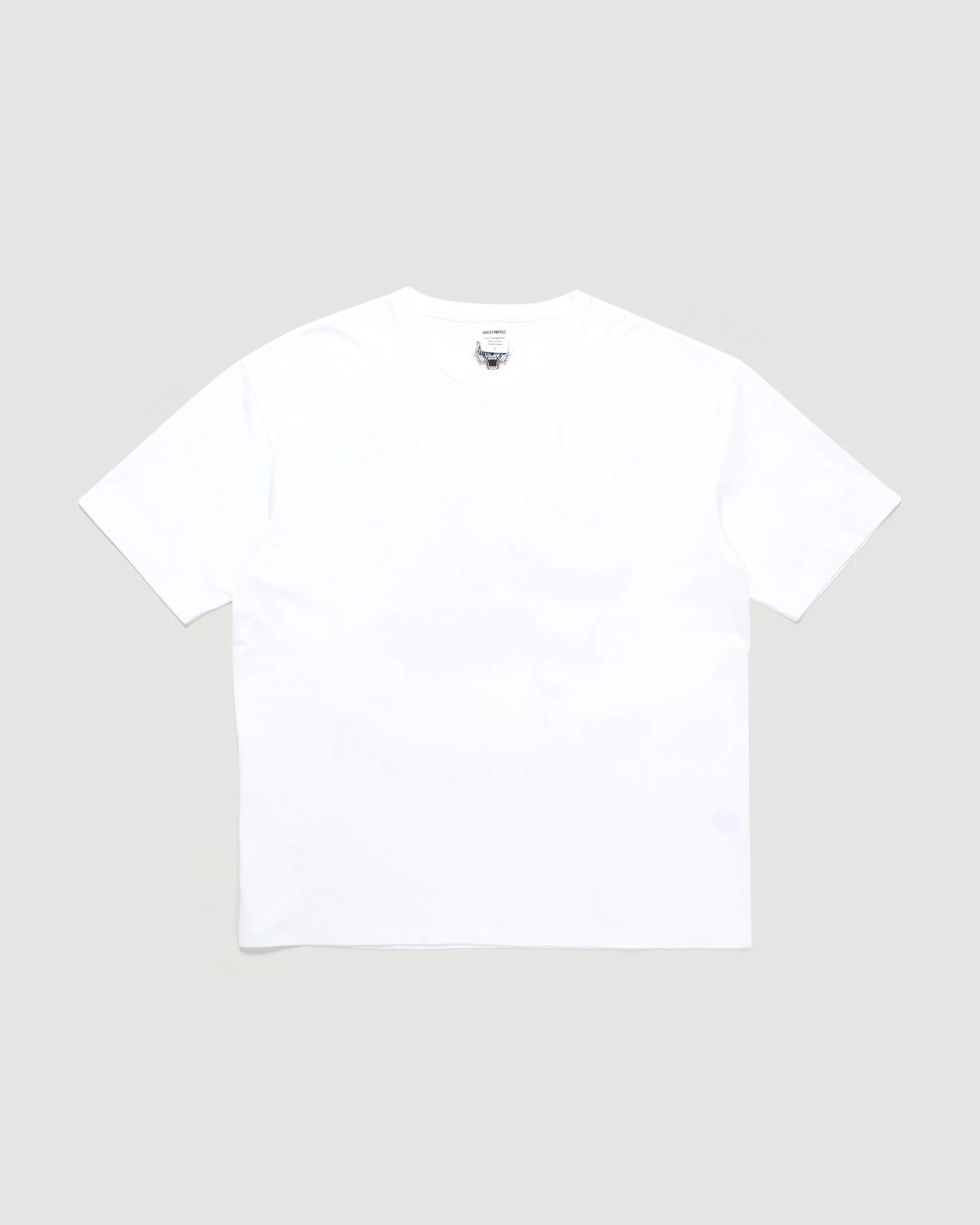 Wolf's Head Washed Heavy Weight T-Shirt White