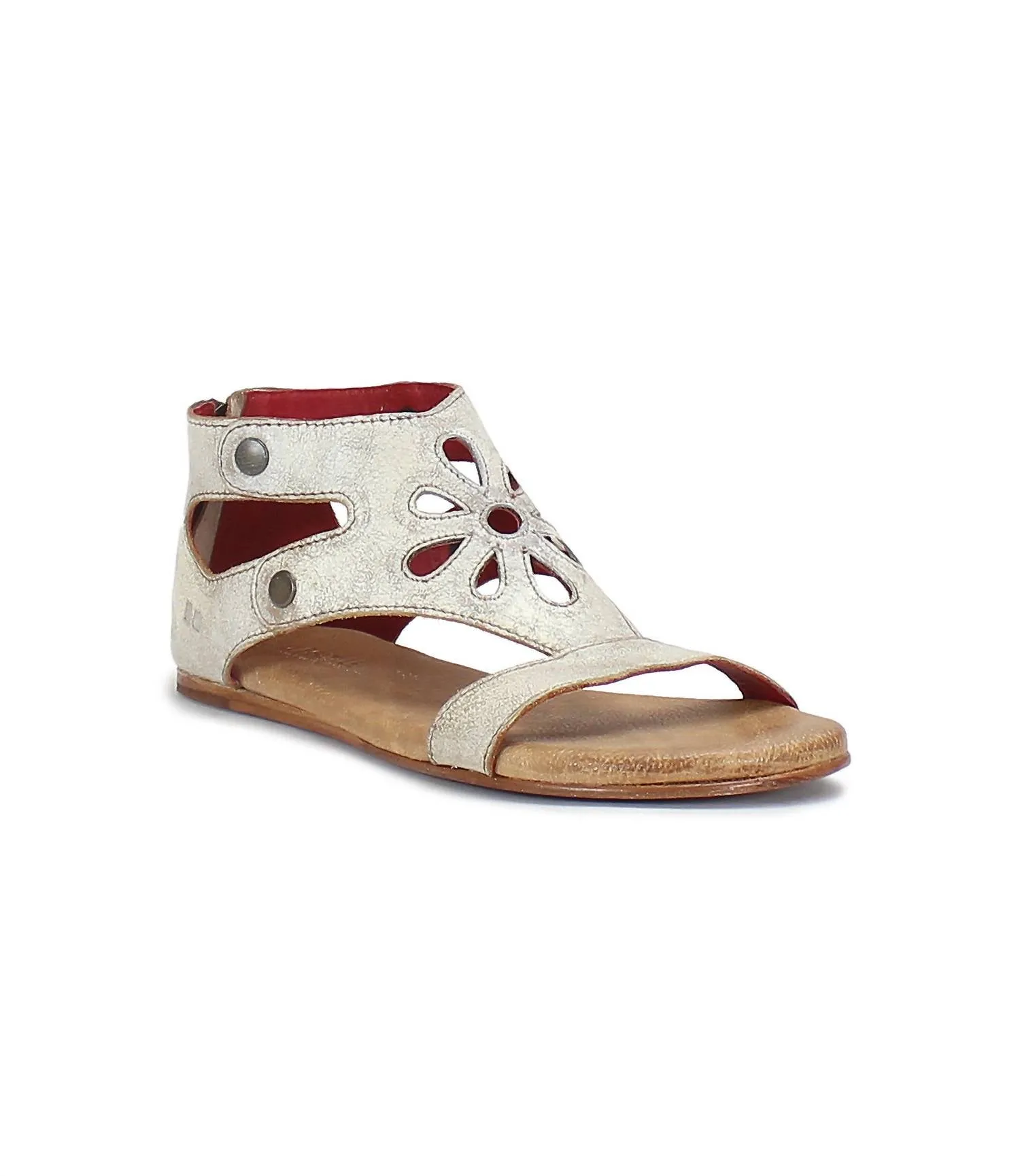 Women's Soto Cutout Leather Sandal In Nectar Lux