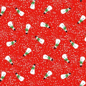 Wonderland Snowmen by Makower UK