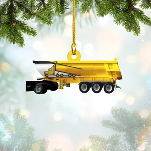 Yellow Truck 2 - Shaped Ornament