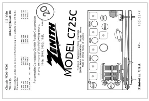 ZENITH-C725C