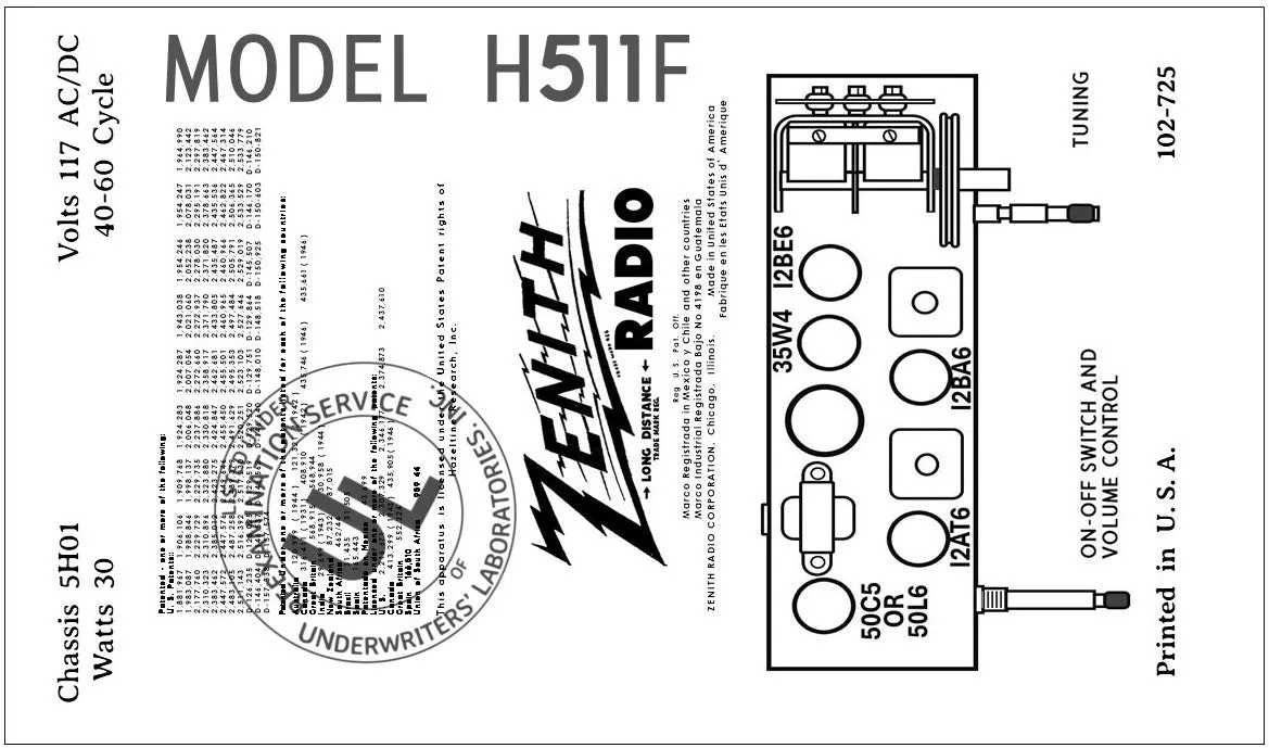 ZENITH-H511F