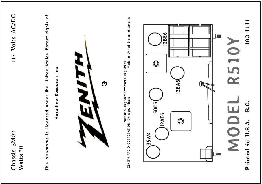 ZENITH-R510Y